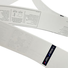 Стикеры багажа авиакомпании УХФ Импиндж Х47 РФИД обозначают стикеры идентификации бирки/багажа